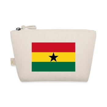 Ghana flag - Bio-Täschchen - Natur - Vorne