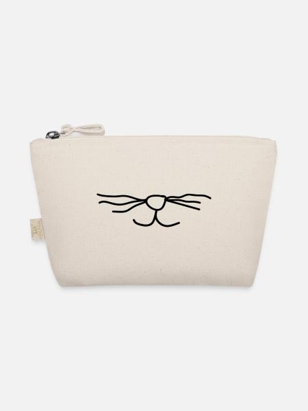 Katzen Nase - Bio-Täschchen - Natur - Vorne