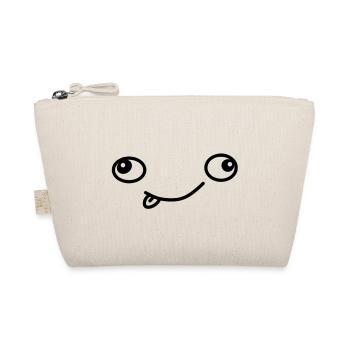 Funny playful - Organic Pouch - nature - Front