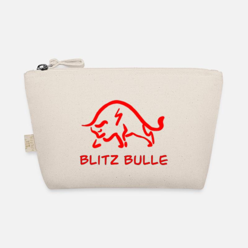 bulle rot Bio-Täschchen