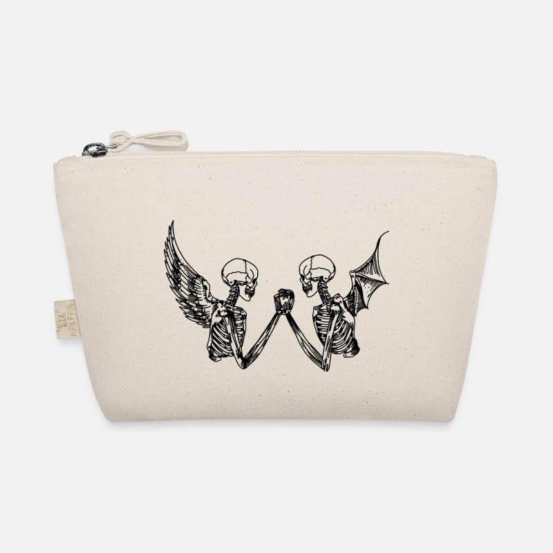 Skelette Bio-Täschchen