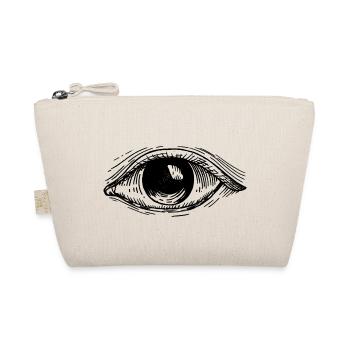 Eye/Eye Logo - Organic Pouch - nature - Front