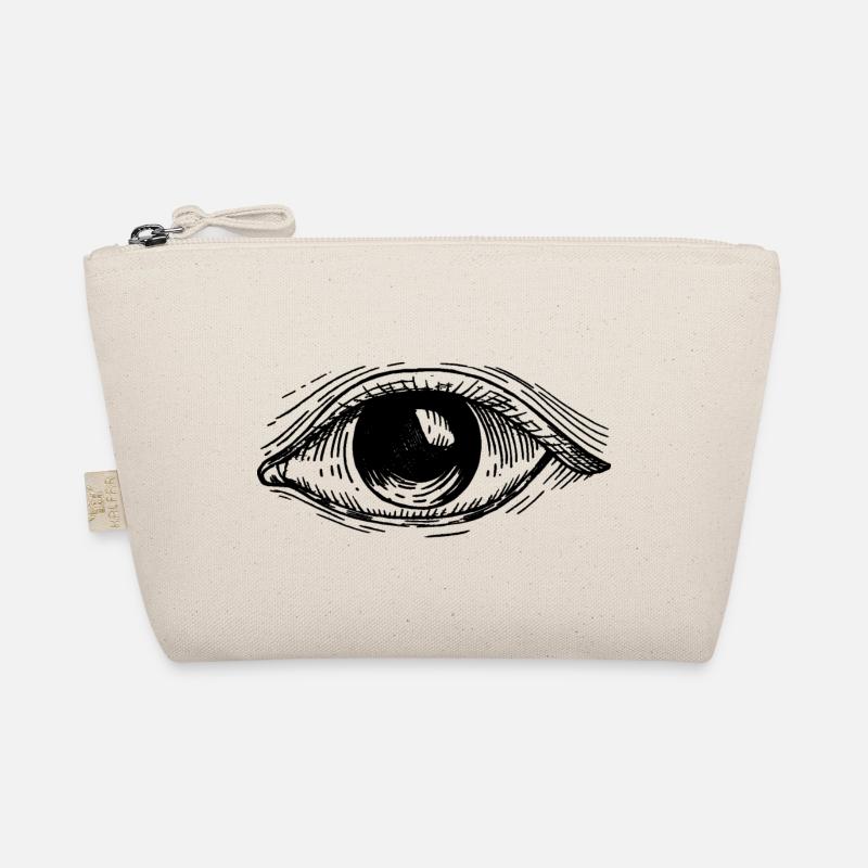 Eye/Auge Logo - Bio-Täschchen - Natur