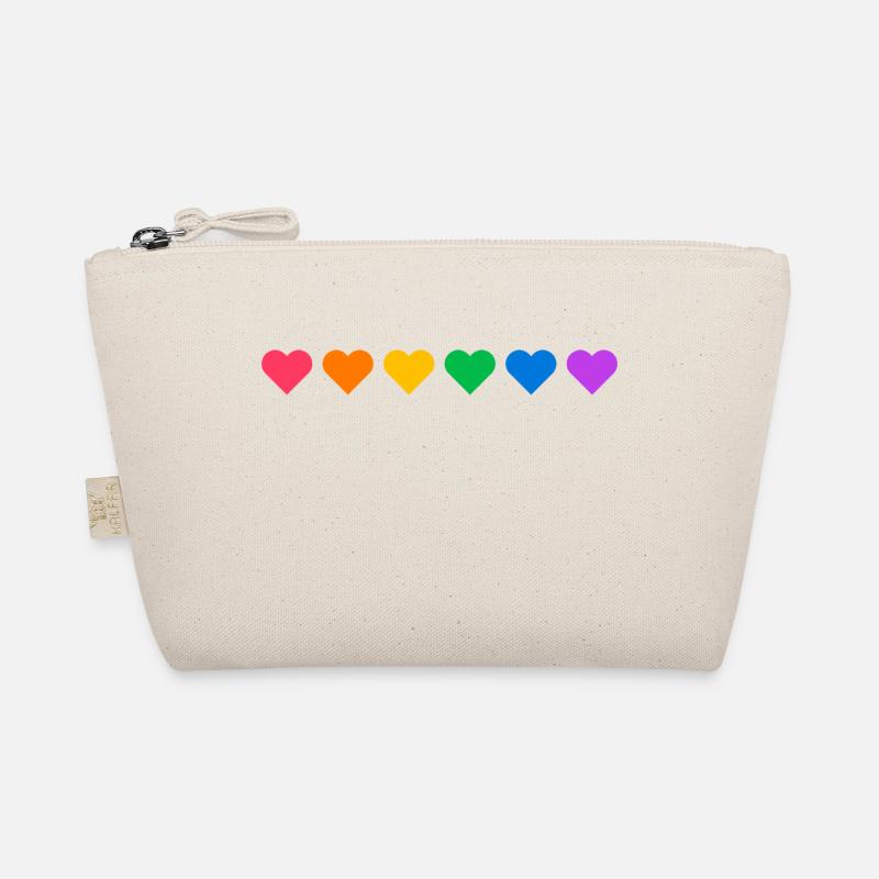 COEURS GAY PRIDE LGBT Trousse biologique