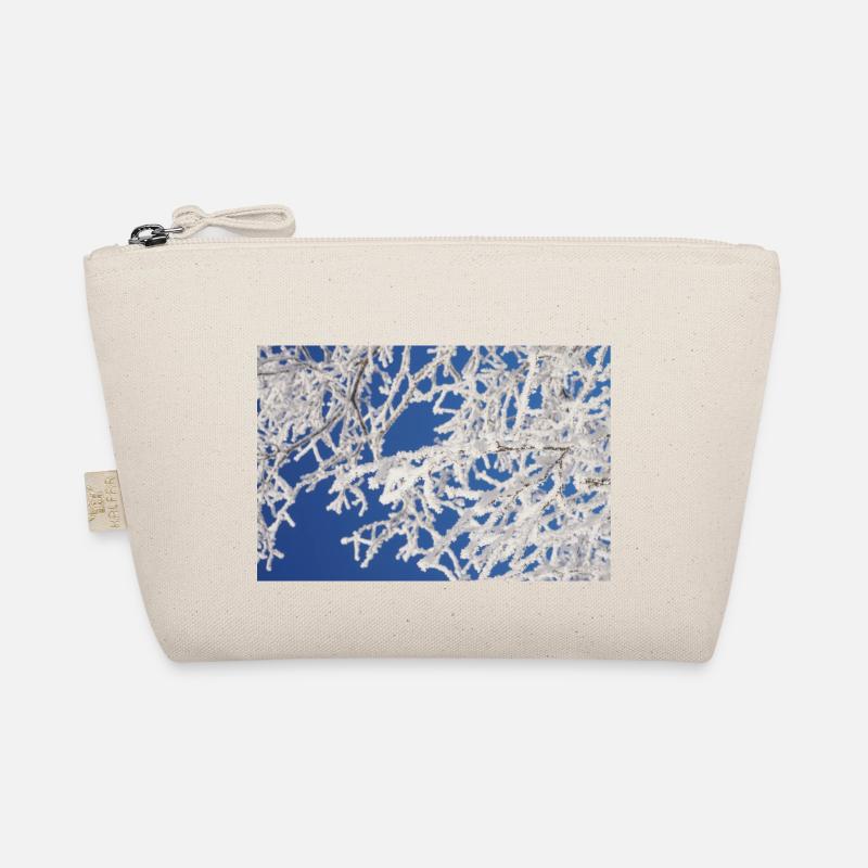 Schneeflocken Bio-Täschchen