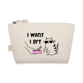 I Want I Get - Organic Pouch - nature - Front