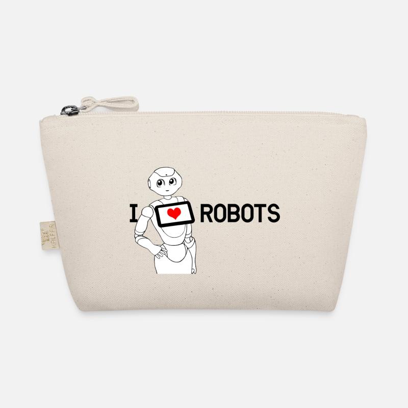 I love robots Organic Pouch