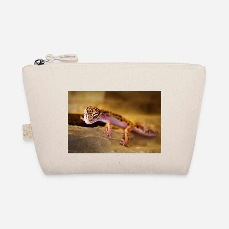 Gecko, Leopardgecko, Reptil Bio-Täschchen