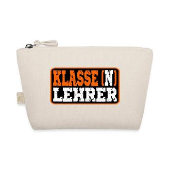 Klassenlehrer SCHULE - Abschied - Bio-Täschchen - Natur - Vorne