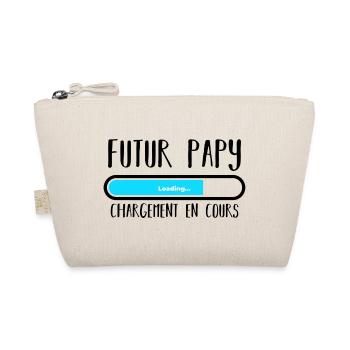 Futur papy loading noir - Trousse biologique - nature - Devant