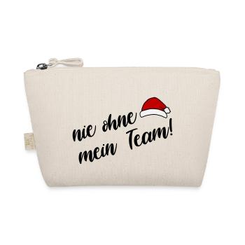 mein Weihnachts Team - Bio-Täschchen - Natur - Vorne