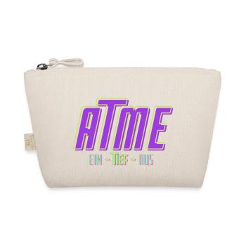 ATME. Ein - tief - aus. - Bio-Täschchen - Natur - Vorne
