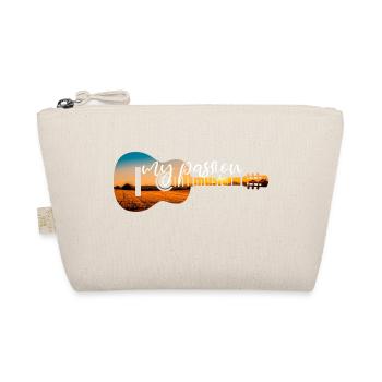 My Passion Music! Musik Gitarre Geschenk - Bio-Täschchen - Natur - Vorne