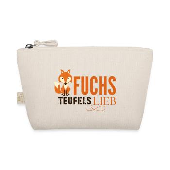 Fuchs Teufels Lieb - Bio-Täschchen - Natur - Vorne