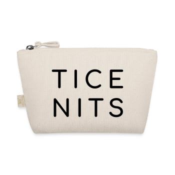 Tice Nits - Nice Tits - Organic Pouch - nature - Front