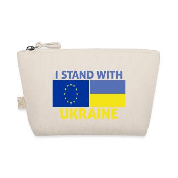 l'Europe soutiens Ukraine - je soutiens Ukraine - Trousse biologique - nature - Devant