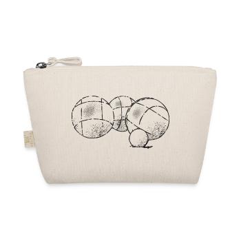 Boules balls for boules and petanque players - Organic Pouch - nature - Front