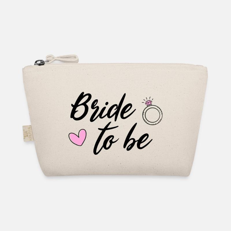 Bride to be - Bachelor Party - Organic Pouch - nature