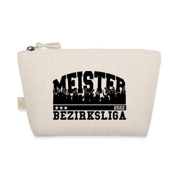 Meister 2022 Bezirksliga Aufstieg Fußball - Bio-Täschchen - Natur - Vorne