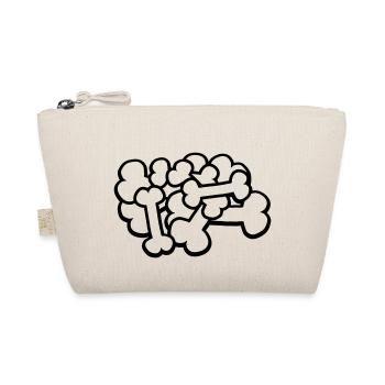 Dessin animé grand tas d’os - Trousse biologique - nature - Devant