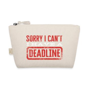 Journalist Journalism Sorry I Cant I Have A - Bio-Täschchen - Natur - Vorne