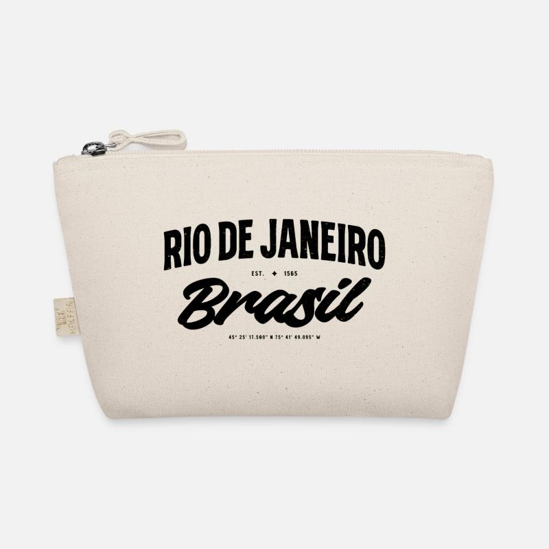 Rio de Janeiro Brazil Script Banner Bio-Täschchen