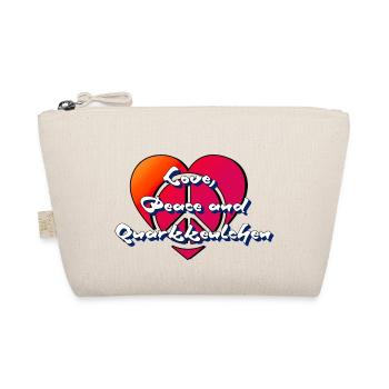 love und quarkkeulchen - Bio-Täschchen - Natur - Vorne