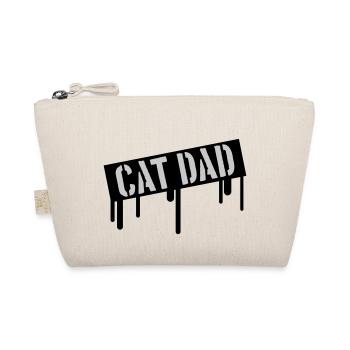 Stamp Cat Dad Logo - Trousse biologique - nature - Devant