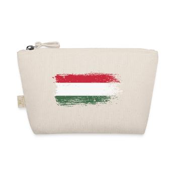 Hungarian Brush Flag - Organic Pouch - nature - Front