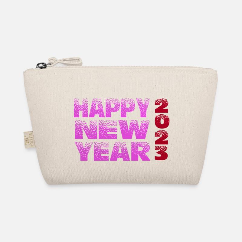 Happy New Year 2023 - Bio-Täschchen - Natur