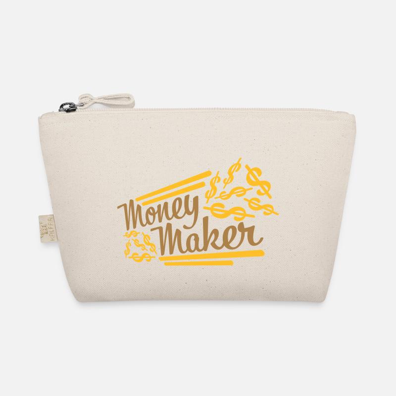 Selfmade Money Maker Dollar - Bio-Täschchen - Natur