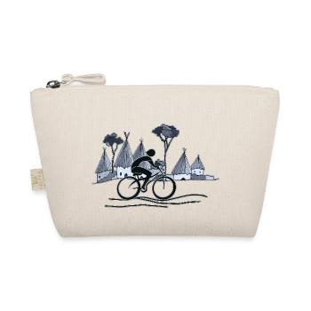 Radfahrer - Bio-Täschchen - Natur - Vorne