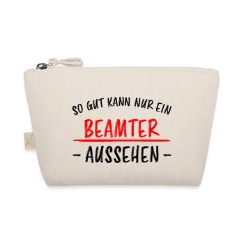 Beamter Lustiger Spruch Verbeamtung Büro Geschenk - Bio-Täschchen - Natur - Vorne