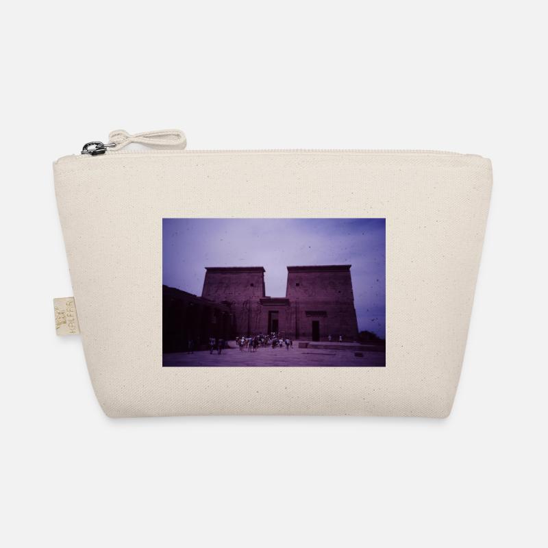 Vintage Egypt Castle Bio-Täschchen
