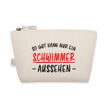 Schwimmer Sport Lustiger Spruch Schwimmen Geschenk - Bio-Täschchen - Natur - Vorne