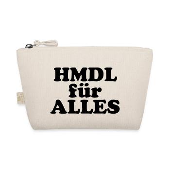 HMDL für ALLES - Bio-Täschchen - Natur - Vorne