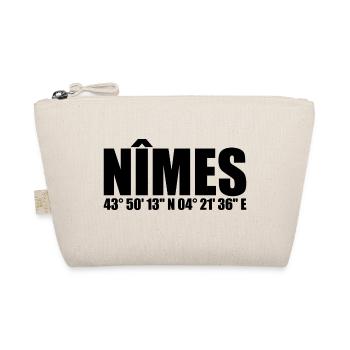 Nîmes Koordinaten - Bio-Täschchen - Natur - Vorne