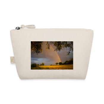 Golden meadow with rainbow - Organic Pouch - nature - Front