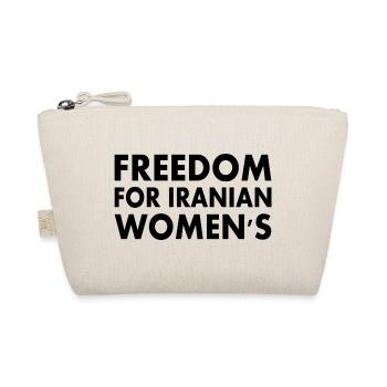 Freedom for iranian womens - Bio-Täschchen - Natur - Vorne