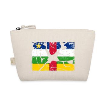 Zentralafrikanische Republik VINTAGE - Bio-Täschchen - Natur - Vorne