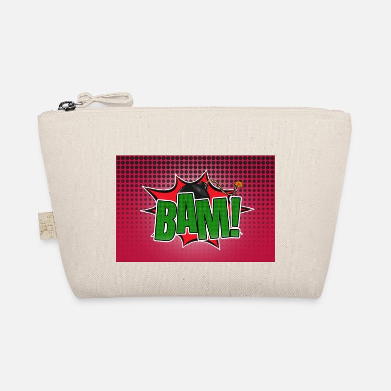 Bam! Comic Style Graffiti Lettering Organic Pouch