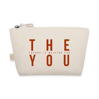 THE FUTURE IS WAITING FOR YOU - Bio-Täschchen - Natur - Vorne