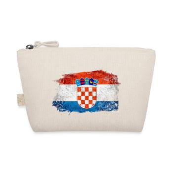 Croatia Croatian Hrvatska Croatia Croats vatreni - Organic Pouch - nature - Front