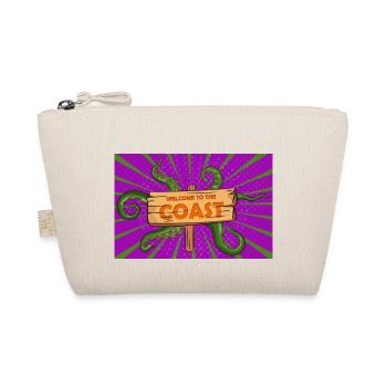 Welcome to the coast Spooky Halloween Comic Style - Organic Pouch - nature - Front