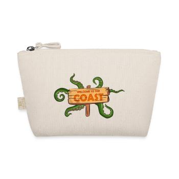 Welcome to the coast Spooky Halloween Comic Style - Organic Pouch - nature - Front