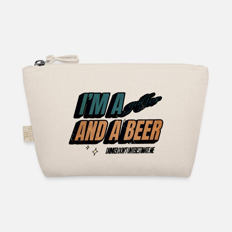 golfiphonecase drôle parcours de golf drôle bowling Trousse biologique