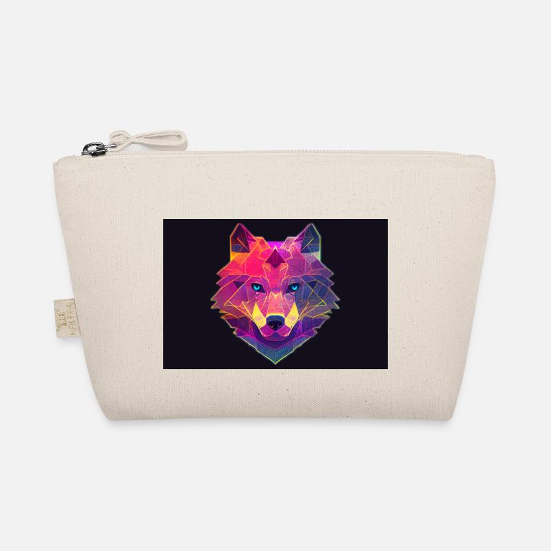 Polygonwolf - Bio-Täschchen - Natur