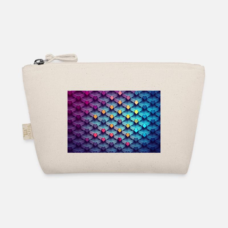 Abstraktes Pattern - Bio-Täschchen - Natur