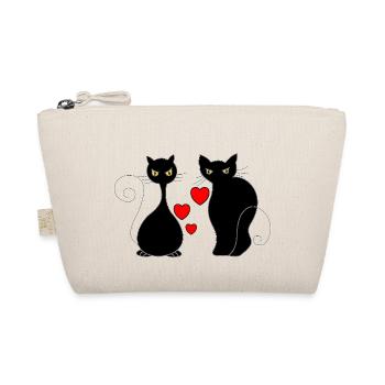 Cats - Organic Pouch - nature - Front