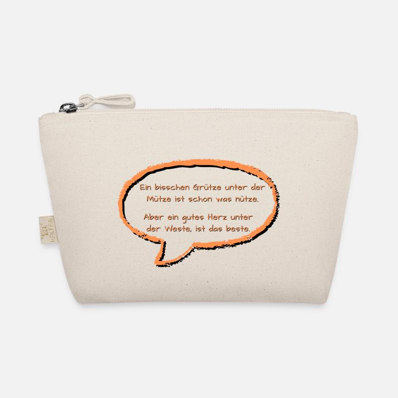 Grits under the cap Organic Pouch